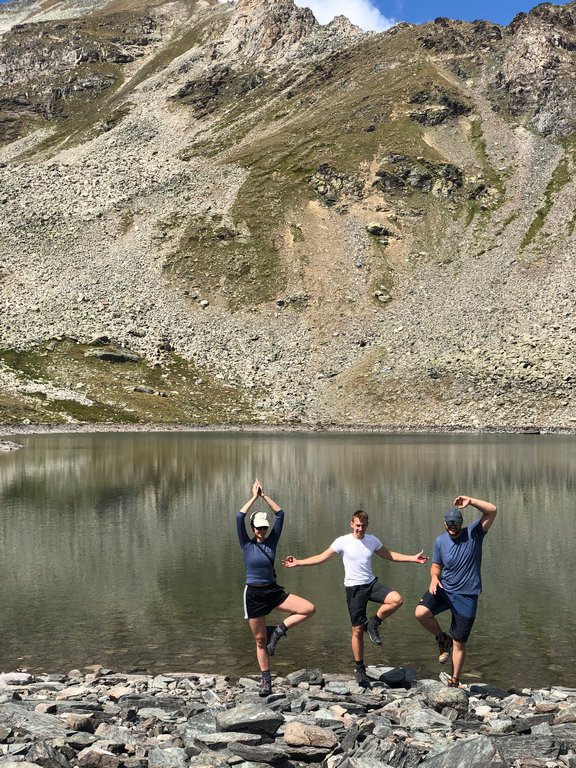 Yoga retreat in the alps