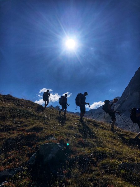 bergtocht Zwitserse Alpen