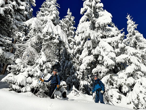 Snowshoeing