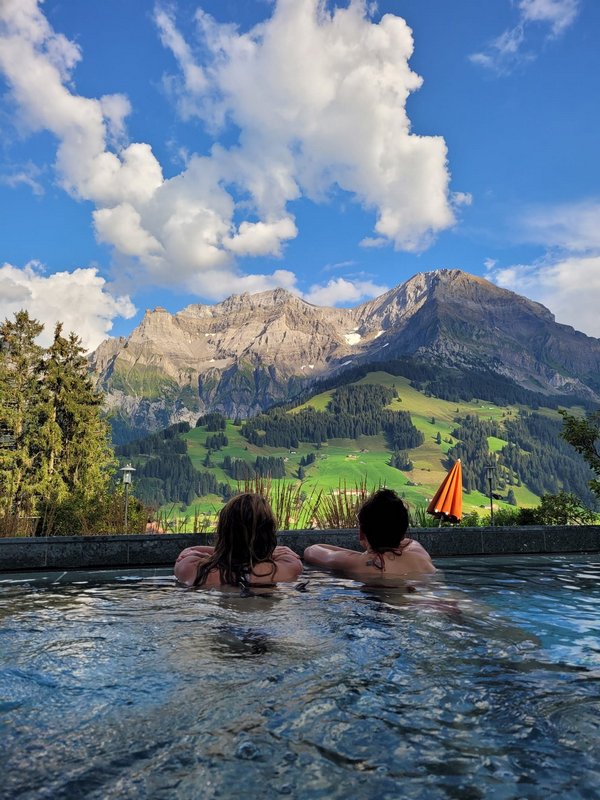 Luxury spa Swiss Alps