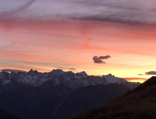 Hiking Alps in Autumn