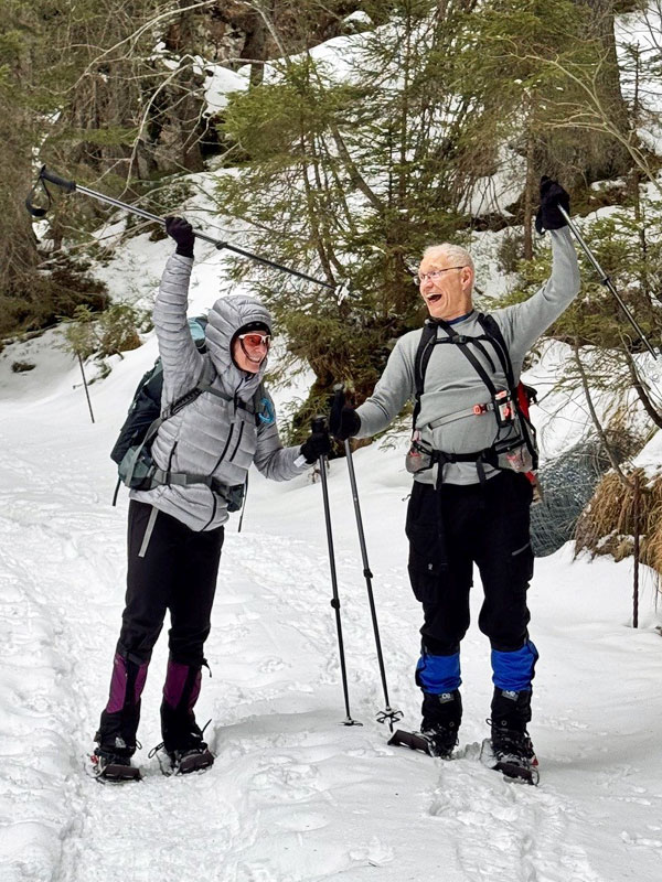 Snowshoeing in the Bernese Oberland bergtocht Zwitserse Alpen